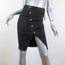 McGuire Pencil Skirt Neverland Black Stretch Denim Size 24 NEW