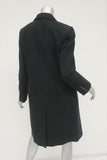 McQ Alexander McQueen Coat Black Cotton Size 44 Single-Breasted Jacket available at CelebrityOwned.com img_6
