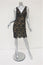 Michael Kors Collection Dress Black Crochet Lace Size 4 Sleeveless V-Neck Mini