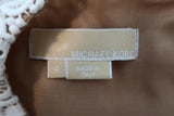 Michael Kors Collection Dress White Crochet Lace Size 4 Sleeveless V-Neck Mini available at CelebrityOwned.com img_5