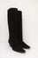 Michael Kors Knee High Western Boots Dark Brown Suede Size 7.5
