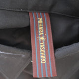 Mihara Yasuhiro High Low Shirt Black Stretch Cotton Size 36 Short Sleeve Top available at CelebrityOwned.com img_6