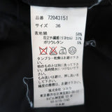 Mihara Yasuhiro High Low Shirt Black Stretch Cotton Size 36 Short Sleeve Top available at CelebrityOwned.com img_7