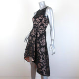 Milly Dress Martina Black/Blush Fil Coupe Size 0 Sleeveless NEW available at CelebrityOwned.com img_2