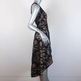 Milly Dress Martina Black/Blush Fil Coupe Size 0 Sleeveless NEW available at CelebrityOwned.com img_4