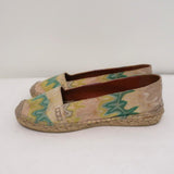 Missoni Espadrilles Pastel Multicolor Crochet Knit Size 36 Slip-On Flats available at CelebrityOwned.com img_5