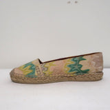 Missoni Espadrilles Pastel Multicolor Crochet Knit Size 36 Slip-On Flats available at CelebrityOwned.com img_6