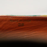 Missoni Espadrilles Pastel Multicolor Crochet Knit Size 36 Slip-On Flats available at CelebrityOwned.com img_9