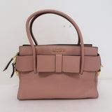 Miu Miu Madras Fiocco Bow Tote Pink Leather Small Crossbody Bag NEW available at CelebrityOwned.com img_3