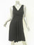 Moschino Women's Dress: Black Silk Blend Size 8, New