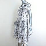 Moschino Cheap and Chic Shirtdress White Embroidered Pleated Cotton Size US 8 available at CelebrityOwned.com img_3