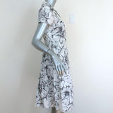 Moschino Cheap and Chic Shirtdress White Embroidered Pleated Cotton Size US 8 available at CelebrityOwned.com img_4