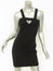 Thierry Mugler Women's Dress: Black Rayon Size 2, New