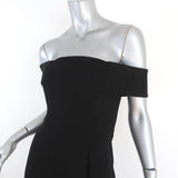 N Nicholas Off the Shoulder Mini Dress Ponti Black Stretch Jersey Size US 4 available at CelebrityOwned.com img_3