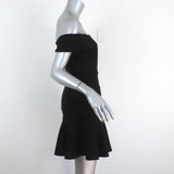 N Nicholas Off the Shoulder Mini Dress Ponti Black Stretch Jersey Size US 4 available at CelebrityOwned.com img_4