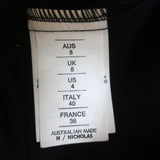 N Nicholas Off the Shoulder Mini Dress Ponti Black Stretch Jersey Size US 4 available at CelebrityOwned.com img_7