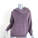 NSF Lissete Hoodie Purple Cotton Size Small Pullover Sweatshirt available at CelebrityOwned.com img_1