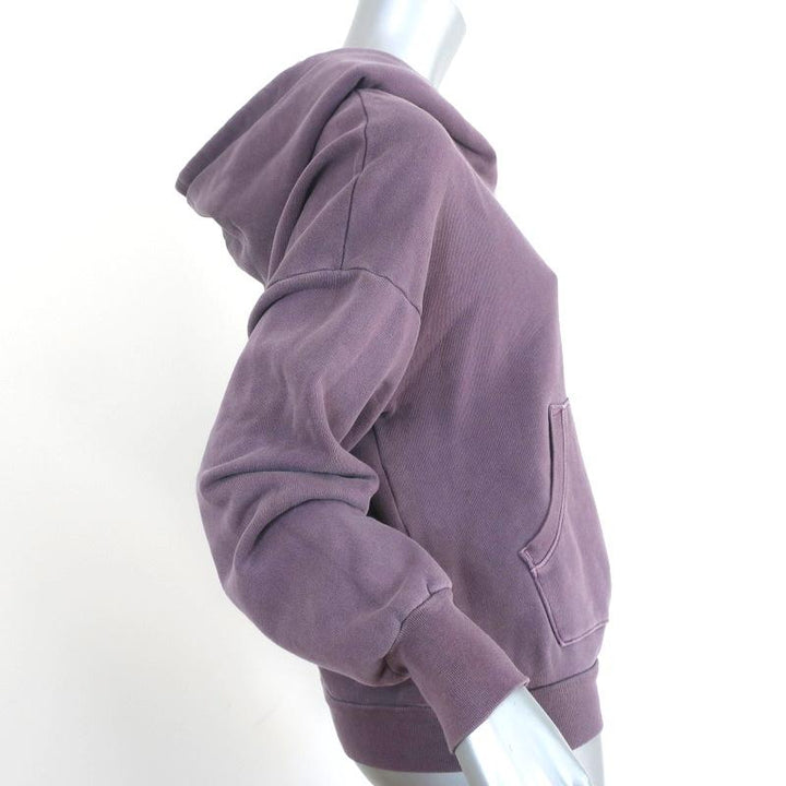 NSF Lissete Hoodie Purple Cotton Size Small Pullover Sweatshirt available at CelebrityOwned.com img_4