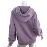 NSF Lissete Hoodie Purple Cotton Size Small Pullover Sweatshirt available at CelebrityOwned.com img_5