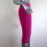 Narciso Rodriguez Pencil Skirt Fuchsia Wool-Blend Pique Size 40 NEW available at CelebrityOwned.com img_3