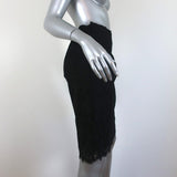 Nili Lotan Pencil Skirt Sawyer Black Lace Size 4 available at CelebrityOwned.com img_3