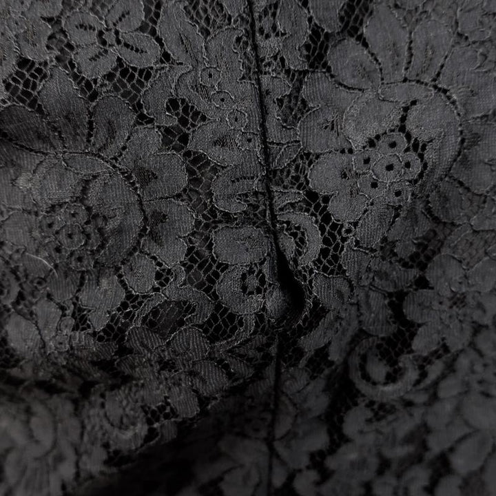 Nili Lotan Pencil Skirt Sawyer Black Lace Size 4 available at CelebrityOwned.com img_5
