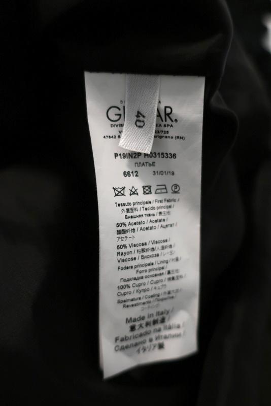 No. 21 Bow Detail Dress Black Crepe Size 40 Sleeveless Shift available at CelebrityOwned.com img_7