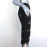 No. 21 Pencil Skirt Black Beaded Silk Organza Size 40 NEW available at CelebrityOwned.com img_4