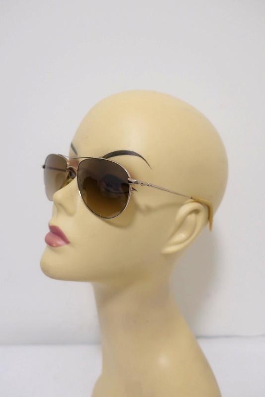 Oliver Peoples Benedict Aviator Sunglasses Gold/Brown available at CelebrityOwned.com img_2