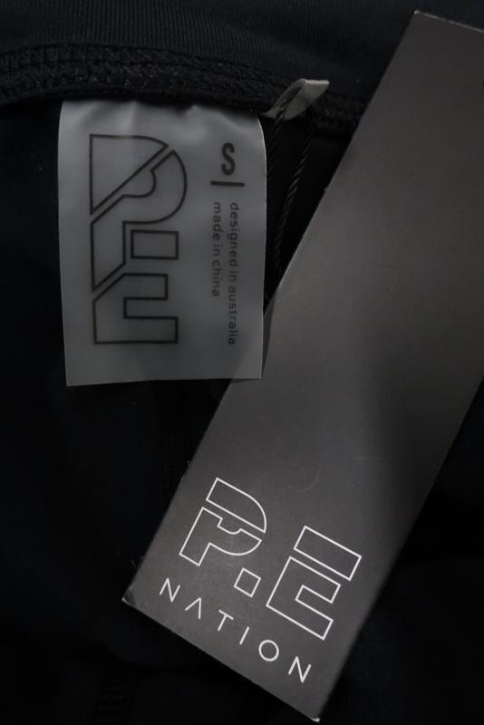 PE Nation Delphi Retrospective Leggings Black Size Small NEW available at CelebrityOwned.com img_4