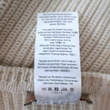 Paul & Joe Sister Sweater Neron Ivory Ribbed Knit Size 2 Crewneck Pullover available at CelebrityOwned.com img_8