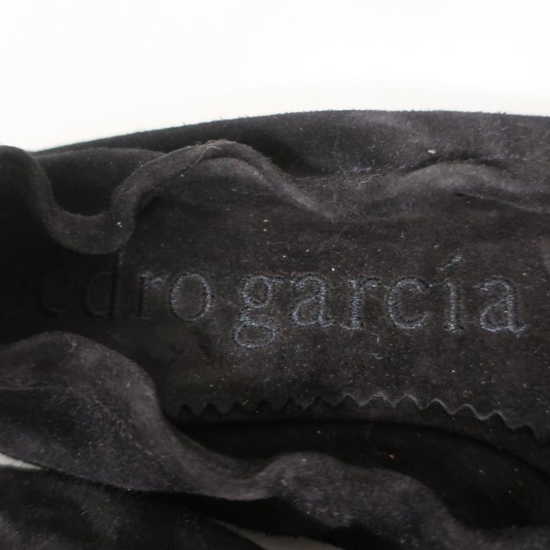 Pedro Garcia Ballet Flats Black Crystal-Embellished Suede Size 37 available at CelebrityOwned.com img_10