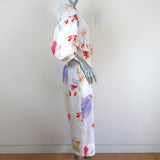 Peter Pilotto Shirtdress White Floral Print Size 12 Puff Sleeve Midi Dress NEW available at CelebrityOwned.com img_5