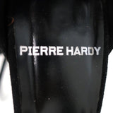 Pierre Hardy Blondie Sandals Black Suede Size 35 Open Toe Ankle Wrap Heels available at CelebrityOwned.com img_9