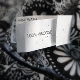 Poupette St Barth Romper Bety White/Black Floral Print Size Extra Small available at CelebrityOwned.com img_8