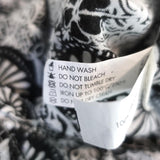 Poupette St Barth Romper Bety White/Black Floral Print Size Extra Small available at CelebrityOwned.com img_9