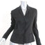 Prada Blazer Black Stretch Cotton Size 44 Three-Button Jacket