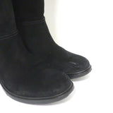 Prada Boots Black Buckled Suede Size 37.5 Low Heel Mid-Calf available at CelebrityOwned.com img_2