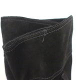 Prada Boots Black Buckled Suede Size 37.5 Low Heel Mid-Calf available at CelebrityOwned.com img_7