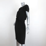 Prada Dress Black Crepe Size 42 Short Sleeve Sheath available at CelebrityOwned.com img_3