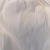 Prada Off the Shoulder Dress White Ruched Tiered Cotton Size 42 available at CelebrityOwned.com img_4