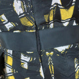 Proenza Schouler Dress Black Abstract Print Silk Jacquard Size 4 Short Sleeve available at CelebrityOwned.com img_6