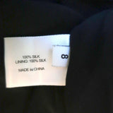 Proenza Schouler Dress Pink/Blue Printed Ruffled Silk Size 8 Short Sleeve V-Neck-img_[image_position} from CelebrityOwned.com