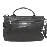 Proenza Schouler PS1 Medium Fringe Bag Black Leather Crossbody Satchel available at CelebrityOwned.com img_6