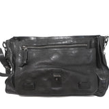 Proenza Schouler PS1 Medium Fringe Bag Black Leather Crossbody Satchel available at CelebrityOwned.com img_9