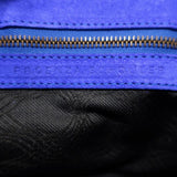 Proenza Schouler PS1 Pochette Clutch Purple-Blue Suede Small Bag available at CelebrityOwned.com img_11