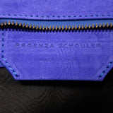 Proenza Schouler PS1 Pochette Clutch Purple-Blue Suede Small Bag available at CelebrityOwned.com img_12