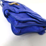 Proenza Schouler PS1 Pochette Clutch Purple-Blue Suede Small Bag available at CelebrityOwned.com img_8