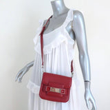 Proenza Schouler PS11 Tiny Crossbody Flap Bag Red Leather available at CelebrityOwned.com img_1