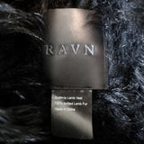 RAVN Lamb Fur Vest Black Size 38 available at CelebrityOwned.com img_6
